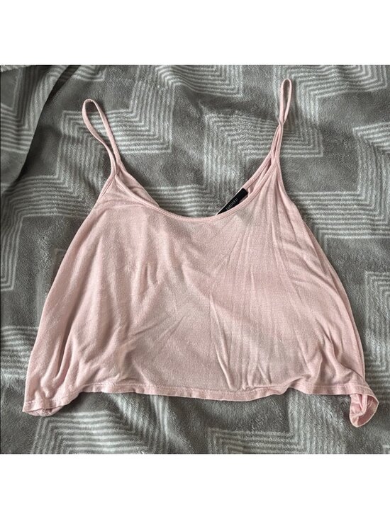 Tops - Blush Pink croptop